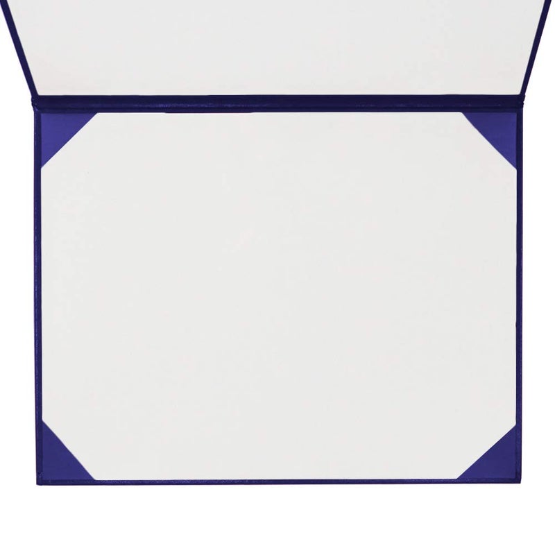 GraduationMall Imprinted Diploma Cover for Certificate 8.5''x 11'' Purple 1-Pack - Image 4